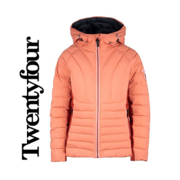 Twentyfour Finse dunjakke 2.0 dame, lys rustrosa Sportsprofil Twentyfour Stretch Dunjakke Rustrosa | GetInspired.no