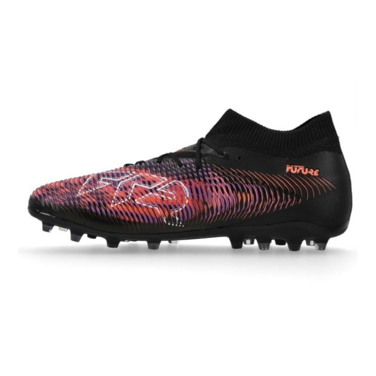 Puma Future 8 mg jr, sort/hvit/rød