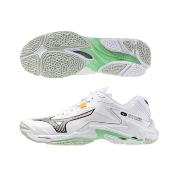 Mizuno Wave Lightning Z8 Hvit/Turkis