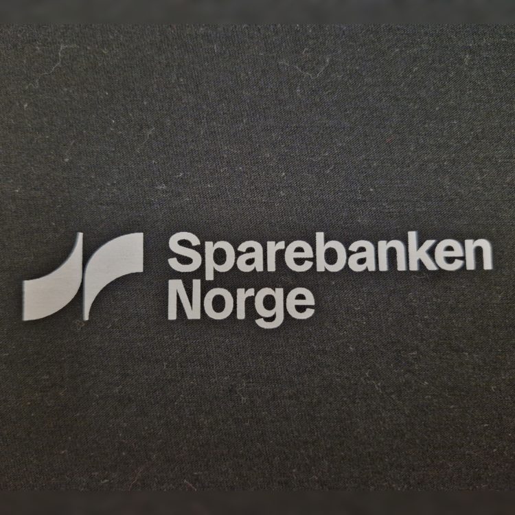 Sparebanken Norge hvit, BH-0, 8 cm bredde