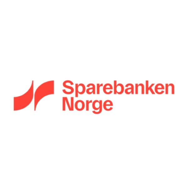 Sparebanken Norge rød, RH-0, 8 cm bredde